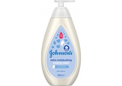 JOHNSON Extra Moisturising Αφρόλουτρο & Σαμπουάν Creamy Wash 500ml