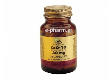 Solgar Coenzyme Q-10  30 mg  30 caps
