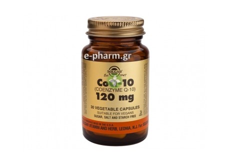 Solgar Coenzyme Q-10 120 mg veg.caps 30s