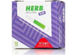 Vican Herb Micro Filter για Slim 12 τεμ.