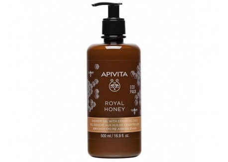 APIVITA Αφρόλουτρο Royal Honey Eco Pack 500 ml