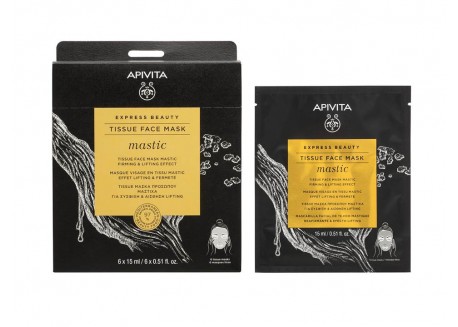 APIVITA Tissue Mask για σύσφιξη & αίσθηση lifting 15 ml