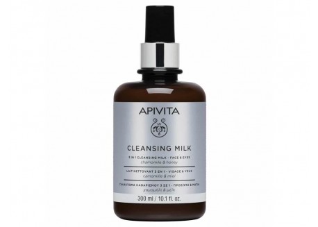 APIVITA Cleansing Γαλάκτωμα καθαρισμού 3 σε 1 300 ml