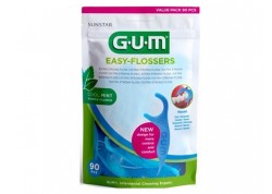 GUM Easy flossers Cool Mint 90 τμχ