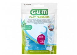 GUM Easy flossers Cool Mint 50 τμχ