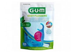 GUM Easy flossers Cool Mint 30 τμχ