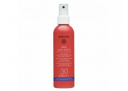 APIVITA Ενυδατικό Spray ελαφριάς υφής για πρόσωπο & σώμα SPF 30, 200 ml