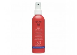 APIVITA Ενυδατικό Spray ελαφριάς υφής για πρόσωπο & σώμα SPF 50, 200 ml