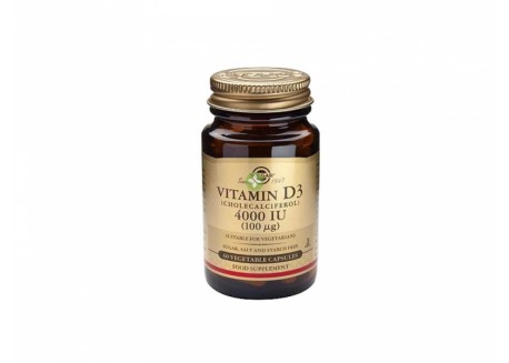 Solgar Vitamin D-3 4000 IU 60 caps
